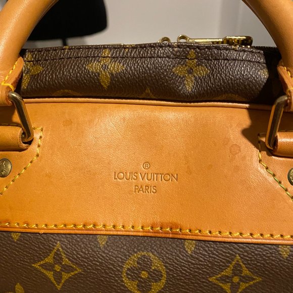 Authentic Louis Vuitton Monogram Evasion Travel Bag M41443 Hand Bag - Picture 6 of 16